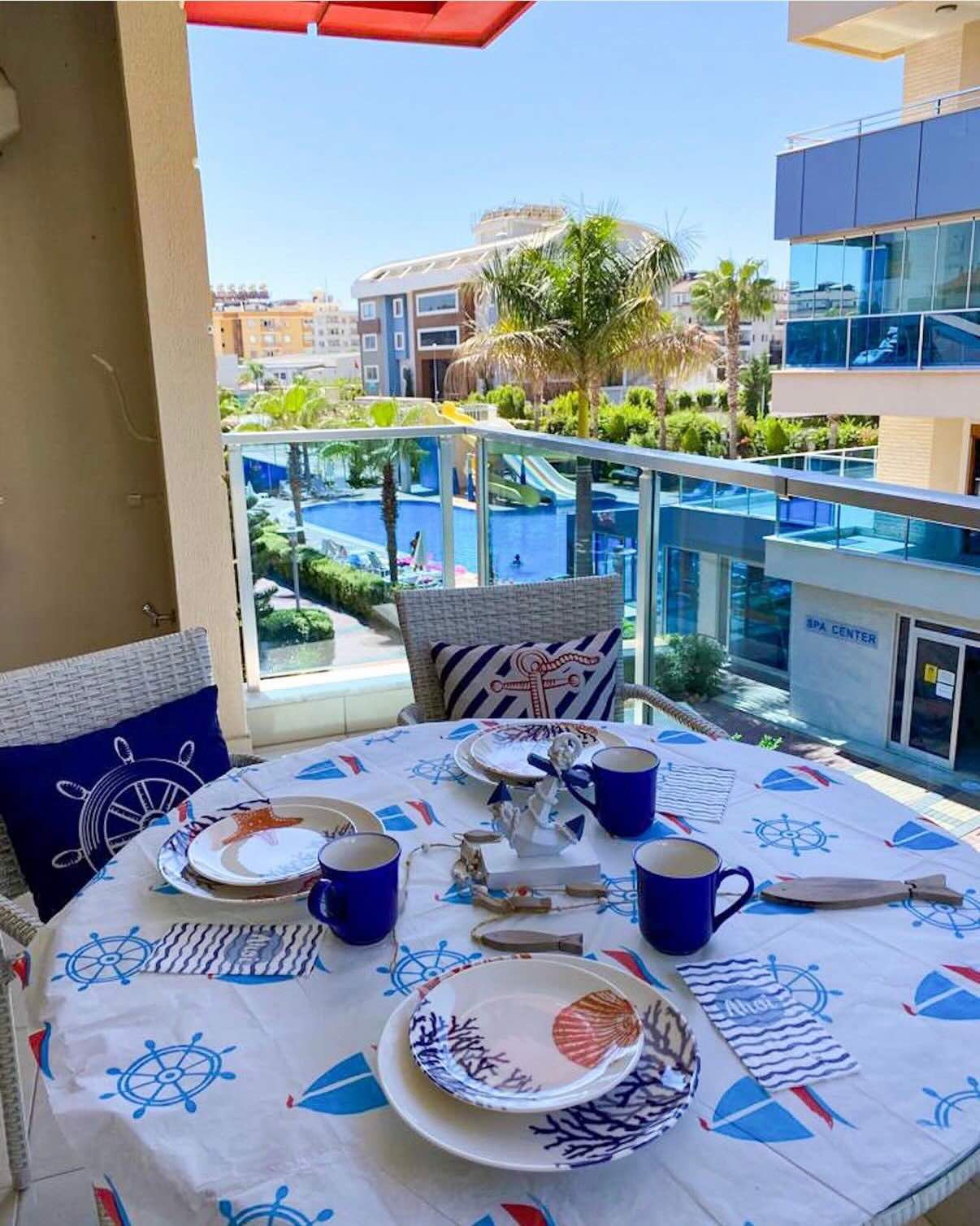 Квартира в Турции 1+1 в комплексе Trio City Blue в районе Оба - Фото 11