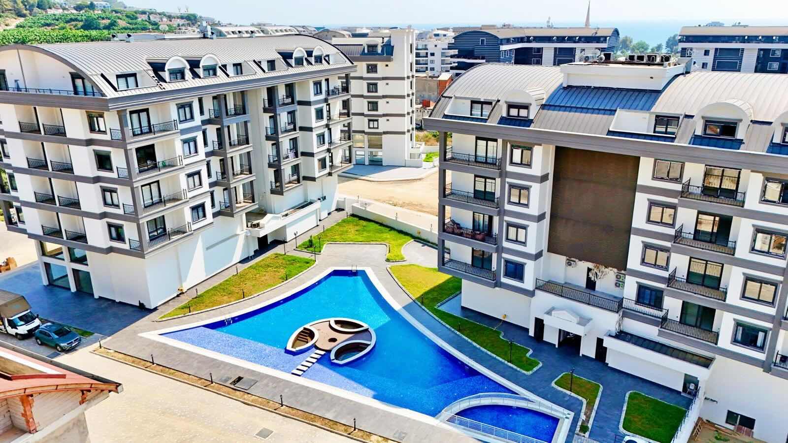 Квартира в Алании 1+1 в комплексе Lord’s Palace в районе Каргыджак - Фото 2