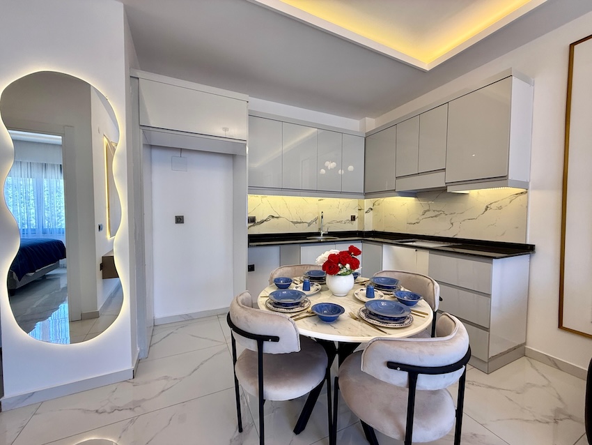 Квартира в Алании 1+1 в комплексе Lord’s Palace в районе Каргыджак - Фото 7