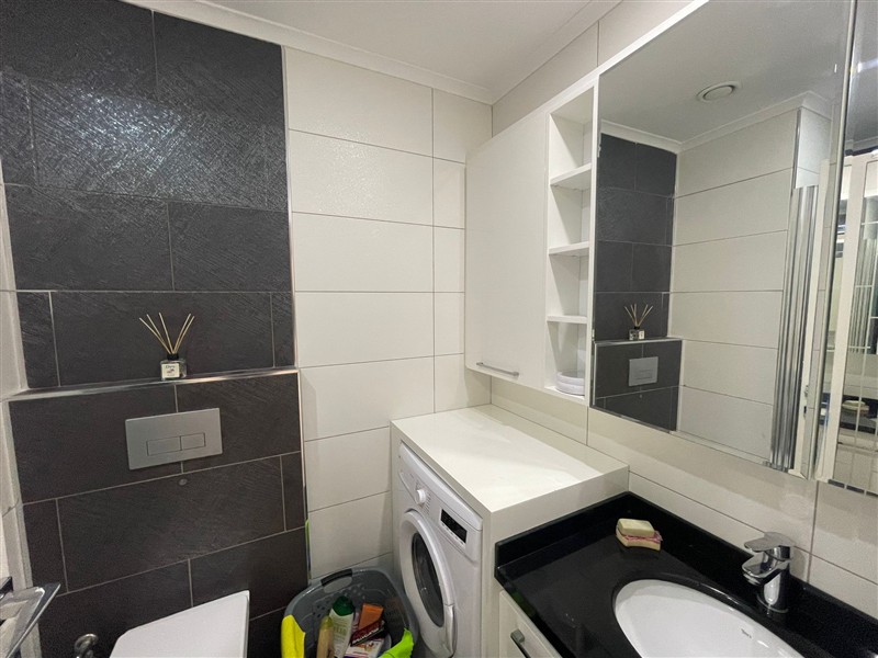 Квартира в Алании 1+1в комплексе Nordic Life в районе Тосмур - Фото 14