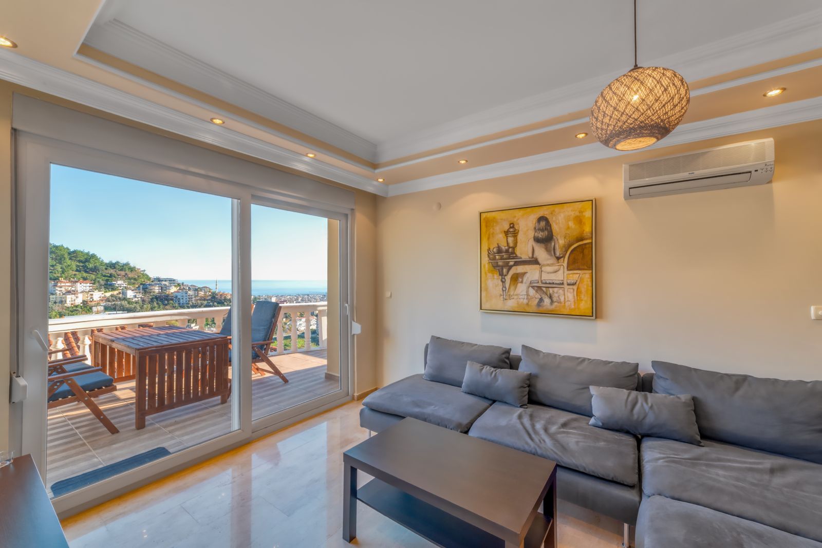 Квартира в Алании 3+1 в комплексе Diamond Garden Villa в районе Тепе - Фото 10