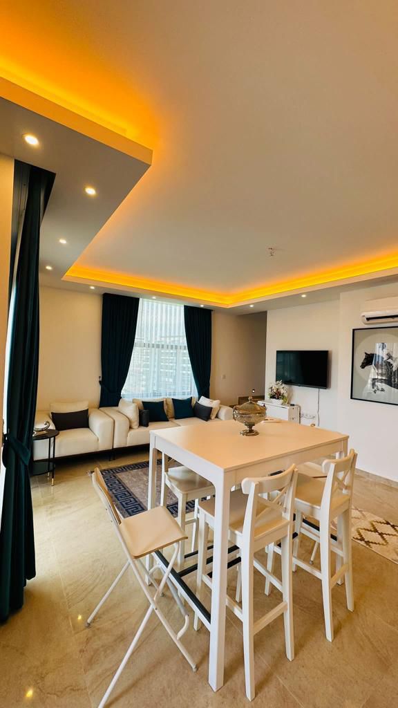 Недвижимость в Турции у моря 2+1 дуплекс в комплексе Albimo Loft в Махмутларе - Фото 11