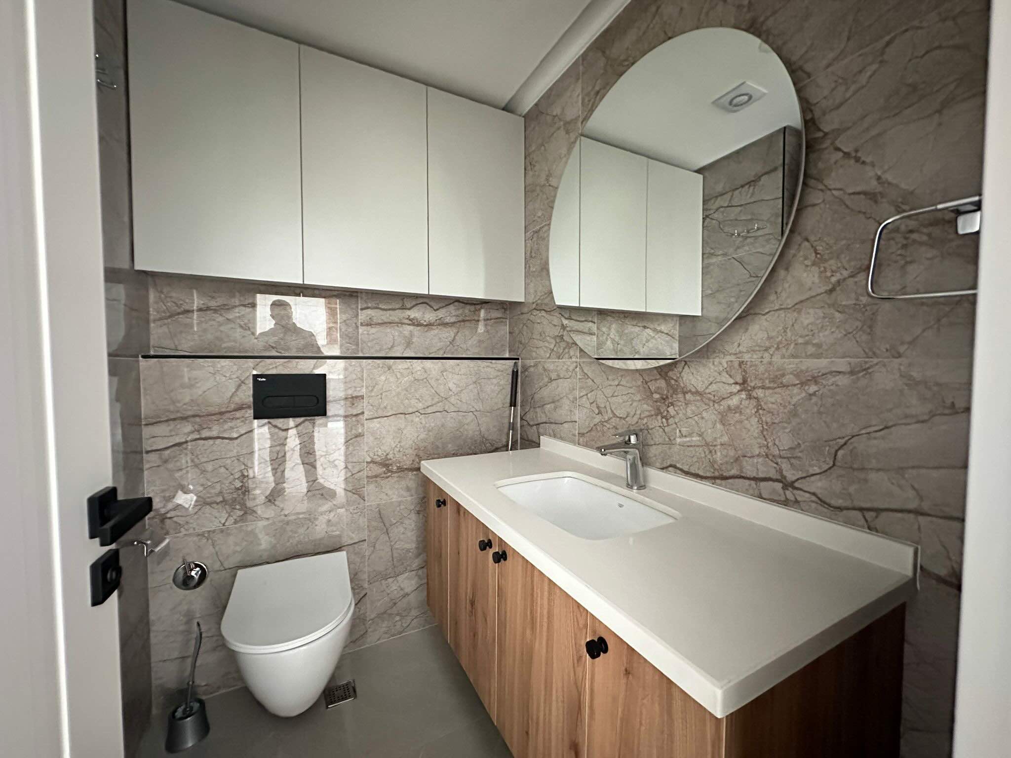 Квартира в Оба 1+1 в комплексе TSİ Green Life в Алании - Фото 14