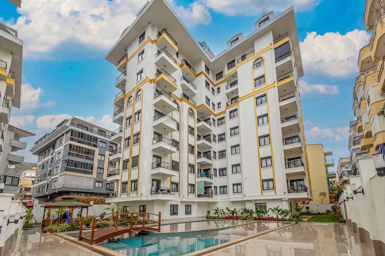 Квартира в Алании 1+1 в центре города Fenercioglu Tower - Фото 1