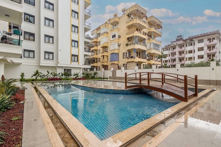 Квартира в Алании 1+1 в центре города Fenercioglu Tower - Фото 6