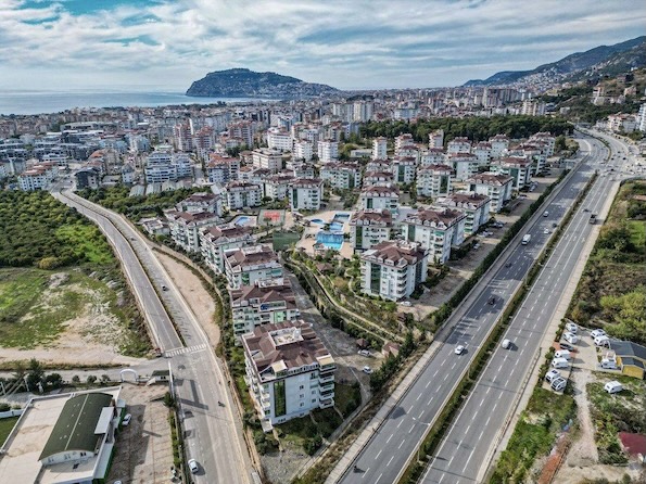 Квартира в Оба 2+1 дуплекс в комплексе Olive City в Алании - Фото 2