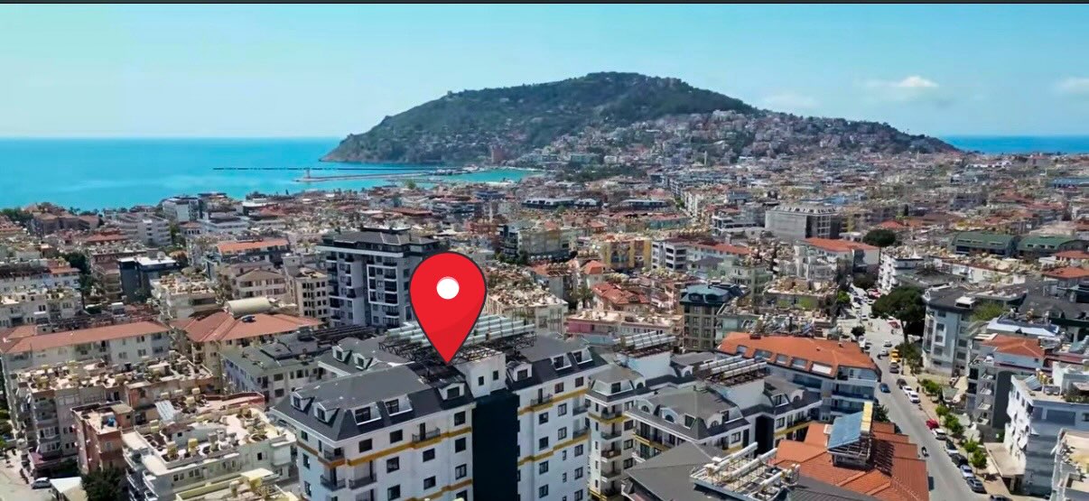 Квартира в Алании 1+1 в центре города Fenercioglu Tower - Фото 2