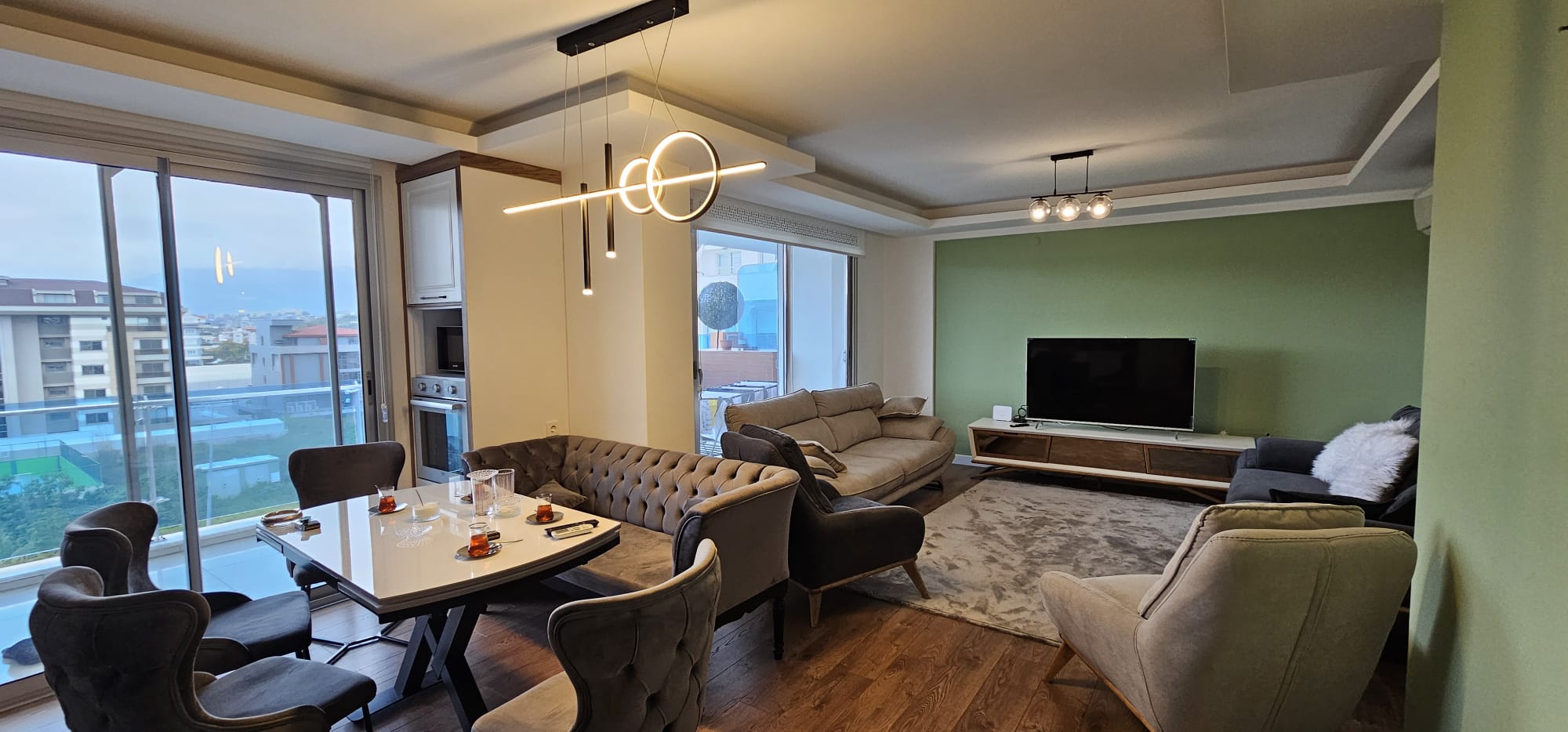 Квартира в Турции 2+1 дуплекс в комплексе Rising Blue в районе Кестель в Алании - Фото 9