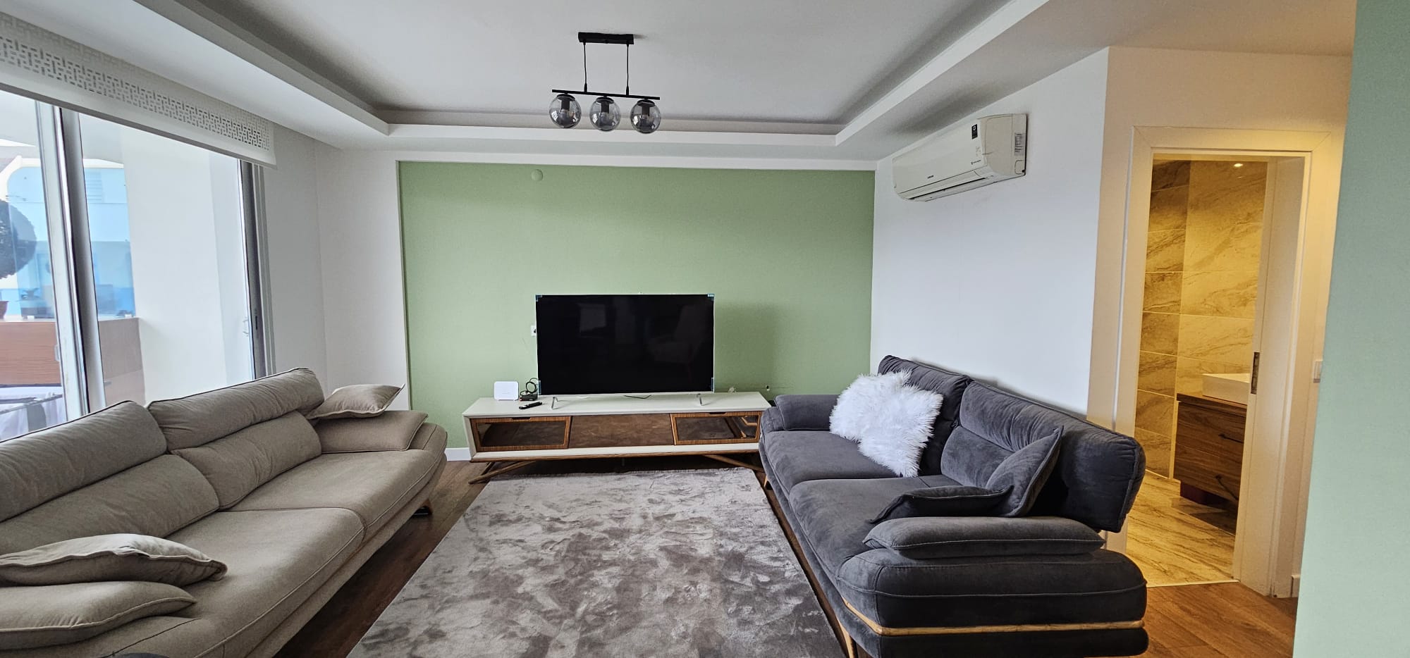 Квартира в Турции 2+1 дуплекс в комплексе Rising Blue в районе Кестель в Алании - Фото 10