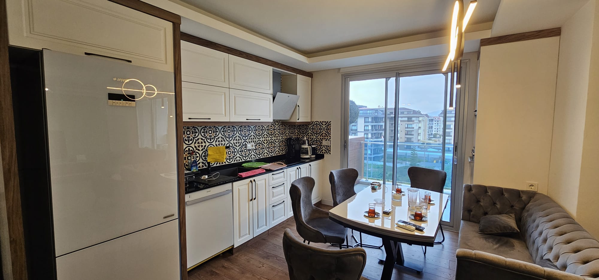 Квартира в Турции 2+1 дуплекс в комплексе Rising Blue в районе Кестель в Алании - Фото 7