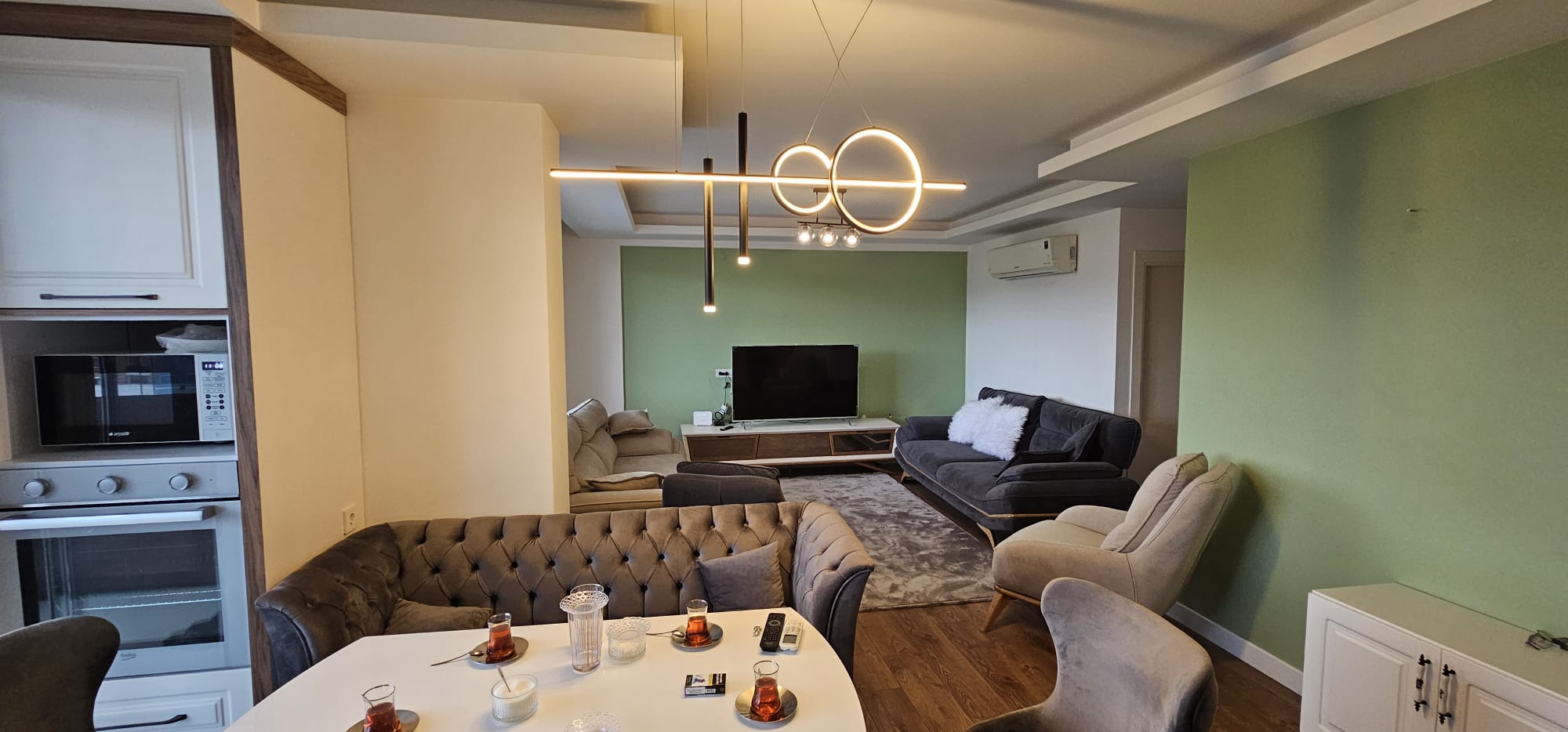 Квартира в Турции 2+1 дуплекс в комплексе Rising Blue в районе Кестель в Алании - Фото 11