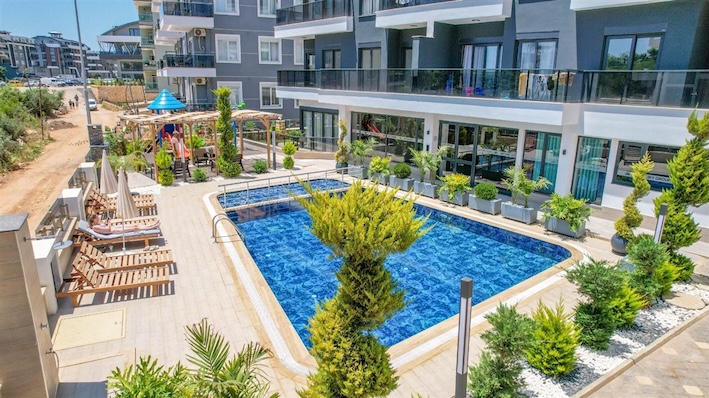 Недорогая квартира в Алании 1+1 United Suites - Фото 5