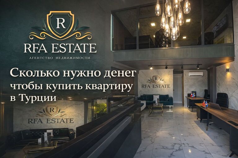 Сколько нужно денег чтобы купить квартиру в Турции
