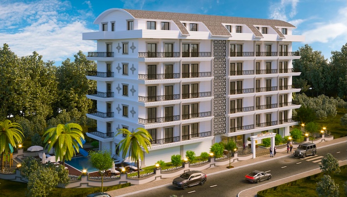 Купить недвижимость в Махмутлар 1+1 в комплексе Best Life 6 - Фото 1