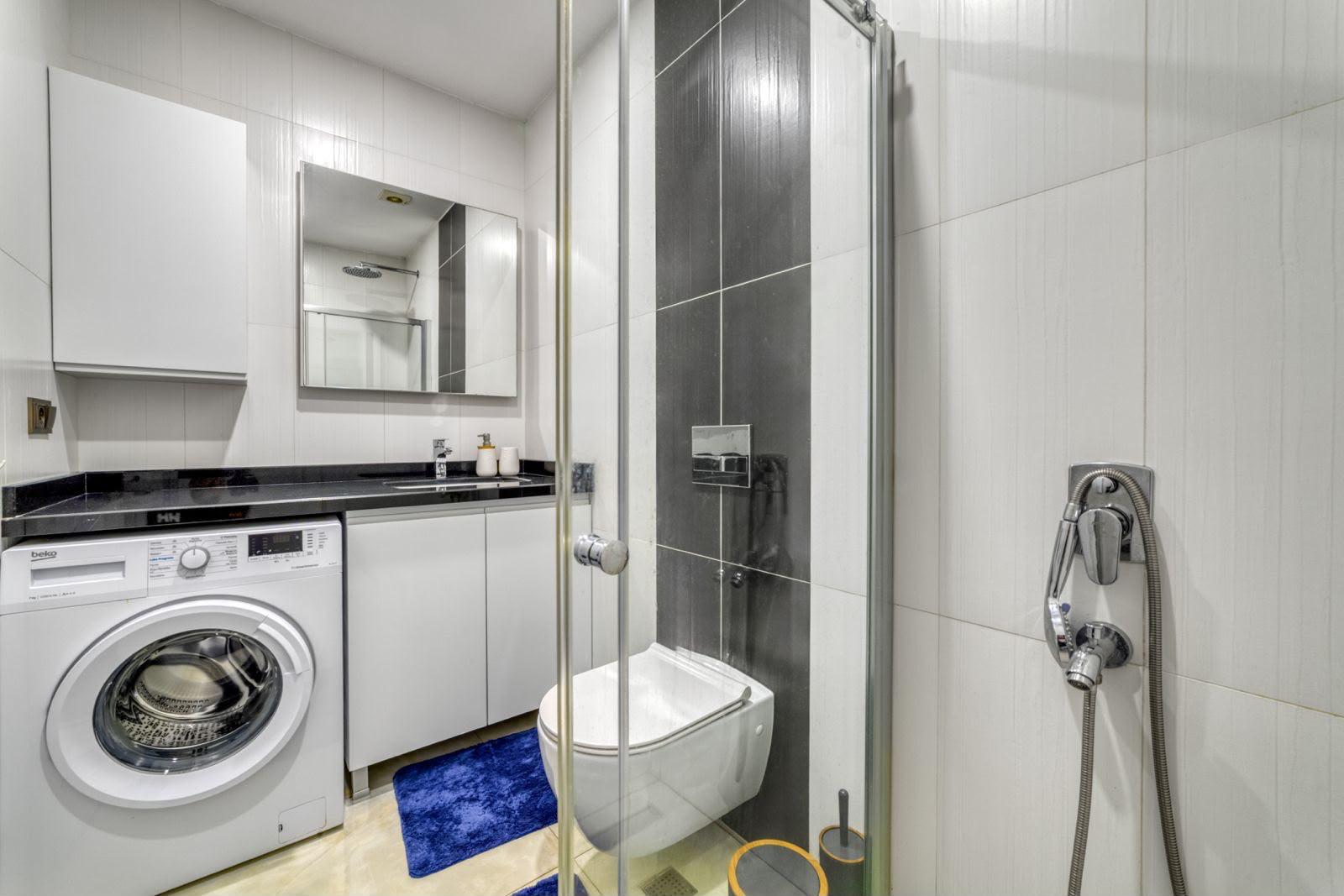 Купить квартиру в Турции на первой линии 2+1 в Konak Twin Tower - Фото 15