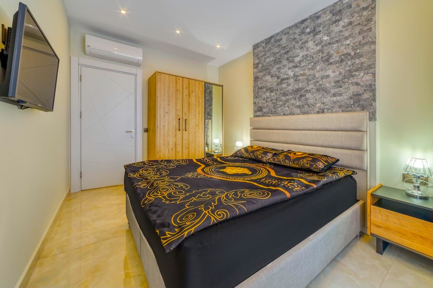 Купить квартиру в Турции на первой линии 2+1 в Konak Twin Tower - Фото 11