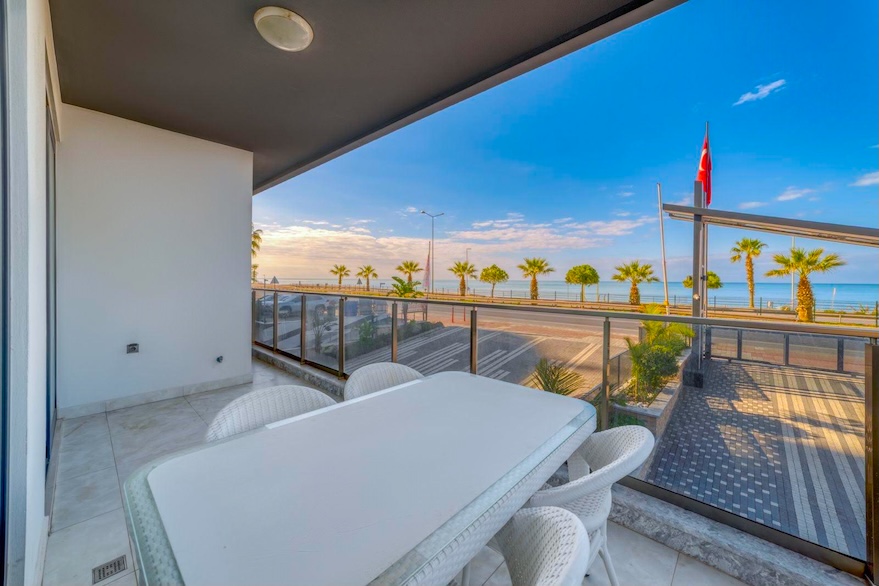 Купить квартиру в Турции на первой линии 2+1 в Konak Twin Tower - Фото 14