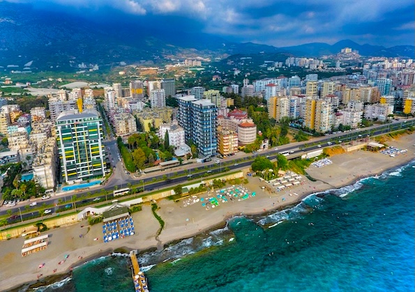 Купить квартиру в Турции на первой линии 2+1 в Konak Twin Tower - Фото 3