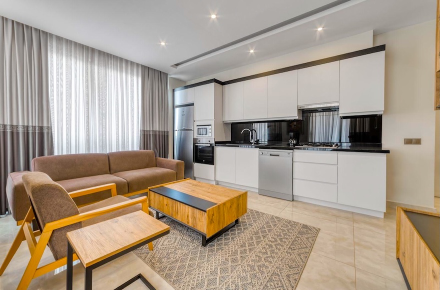 Купить квартиру в Турции на первой линии 2+1 в Konak Twin Tower - Фото 6