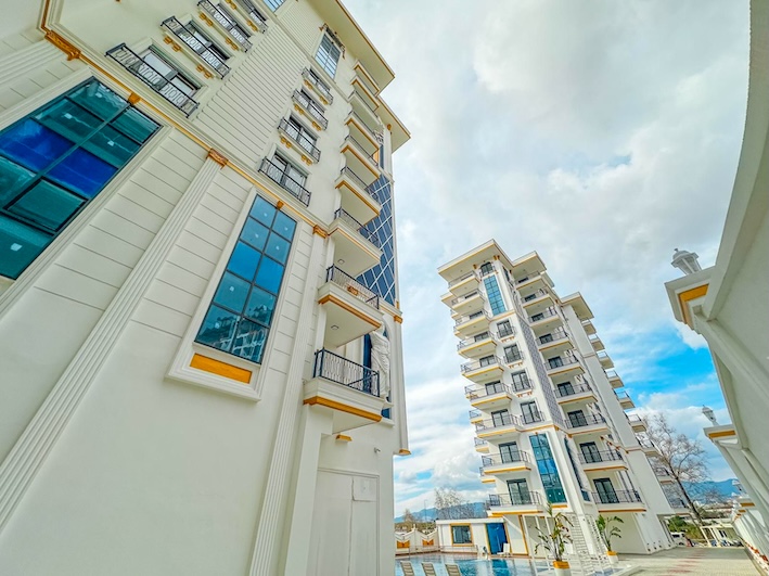 Купить квартиру в Алании Турция 2+1 в комплексе Volantis Tower - Фото 3