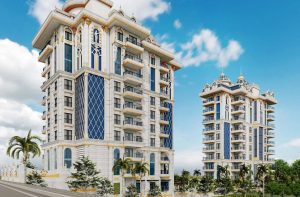 Купить квартиру в Алании Турция 2+1 в комплексе Volantis Tower - Фото 2