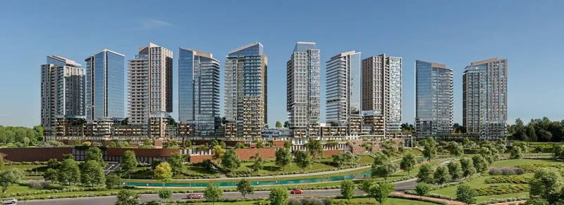 Премиальные квартиры в Стамбуле Маслак в RAMS Park House - Фото 1