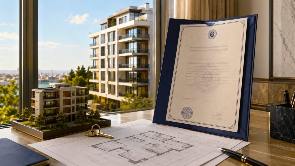 Yapı Kullanma İzin Belgesi — разрешение на эксплуатацию здания в Турции