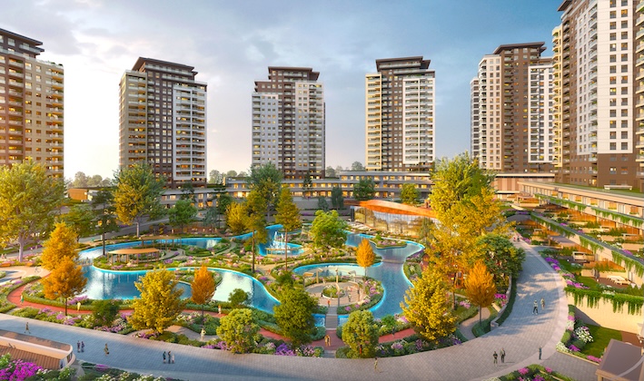 Квартира в Багджылар Стамбул в Avrupa Konutları Güneşli - Фото 1